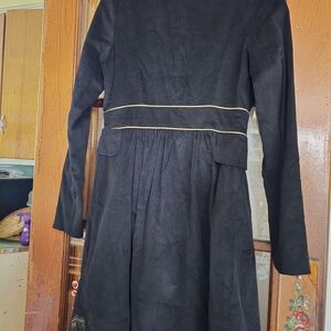 Blue Long Sleeve Jacket with Gold Trim (Doctor Who Jacket)